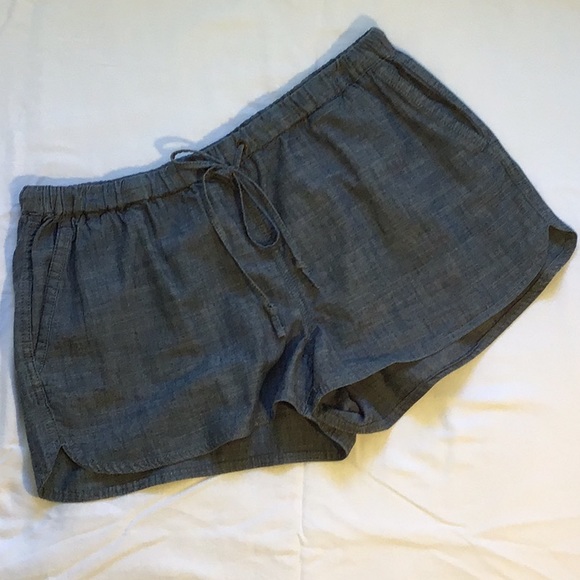 J. Crew Pants - J. Crew cotton chambray blue shorts